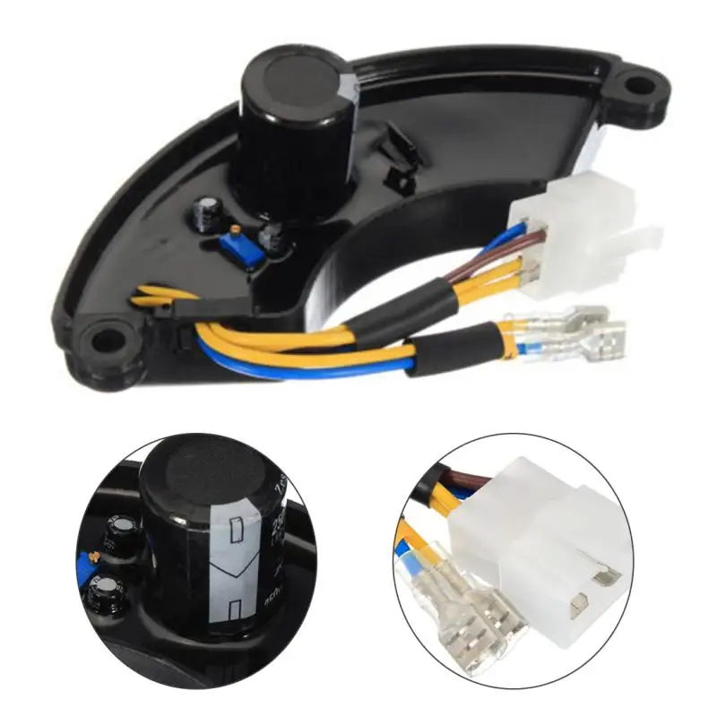 5KW/6KW/6.5KW Single phase Automatic Voltage Regulator Rectifier For Gasoline Generator AVR 220V