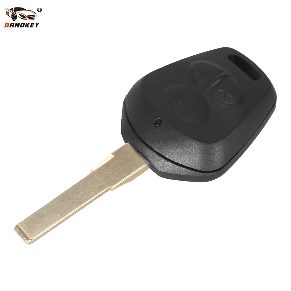 

DANDKEY Replacement Shell Remote Car Key Case Fob 3 Buttons For Porsche 911 996 Boxster S 986 Key Case Shell Uncut Blade