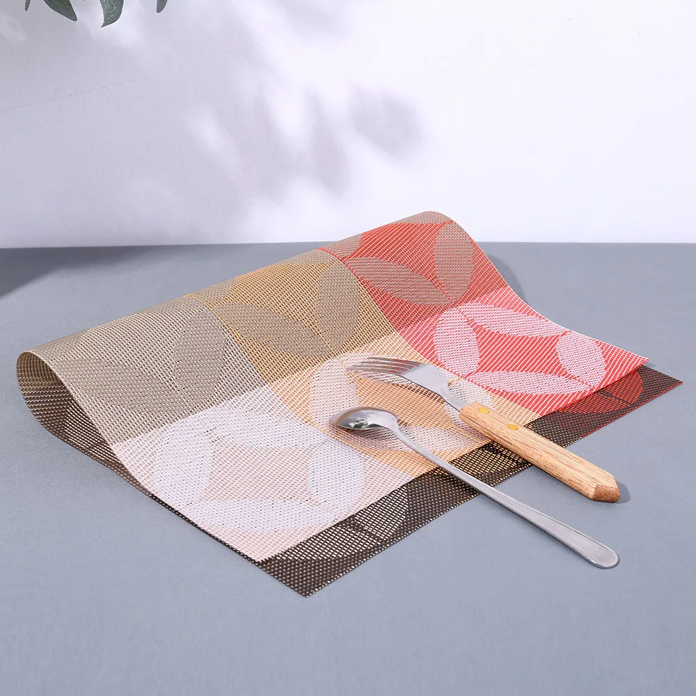 Модный шаблон Placemat совместимый Crossweave изоляция моющийся коврик для стола домашняя кухня отель Бизнес Офис декоративный коврик