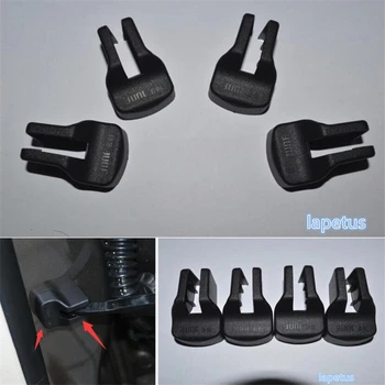 

Lapetus Inner Door Arm Stop Rust Waterproof Protector Cover Kit 4 Pcs Fit For Ford Kuga / Escape 2013 - 2019 Black Plastic