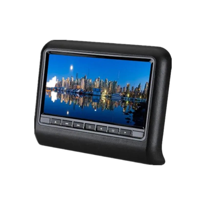 Автомобильный Подголовник DVD монитор 9 дюймов 800*480 18 в ИК fm передатчик MP3 MP4
