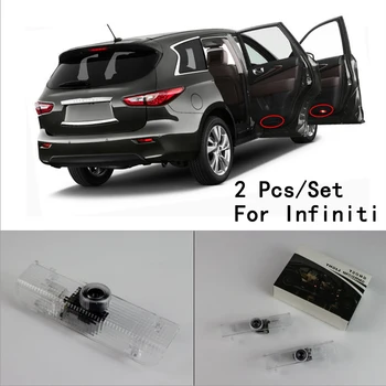 

1W 2Pcs/Set Ghost Shadow Projetor With Logo Lens Include Only For Infiniti JX35/Nissan/Teana LED Courtesy