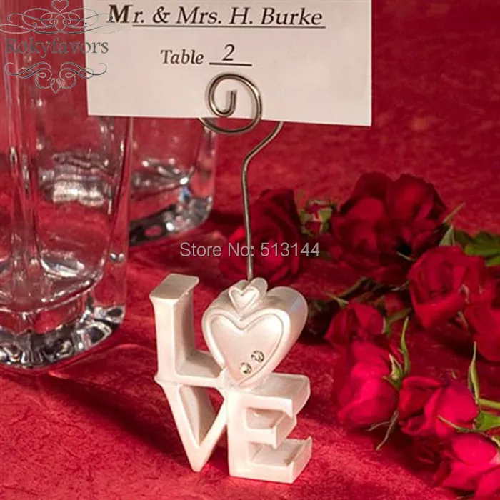 love place card holder