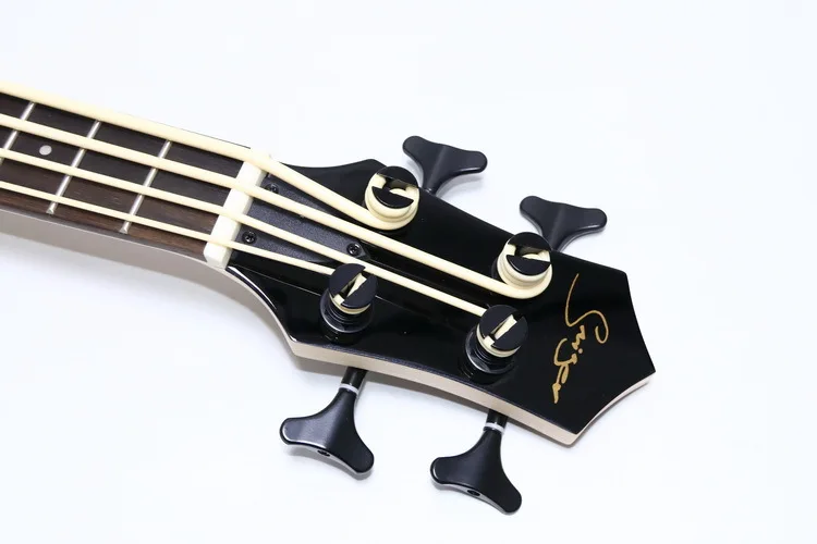 Электрический Укулеле бас Ubass Гитара 30 дюймов 4 струны Мини Бас УКУ электро гитары Пикап клен Высокое качество высокий глянец