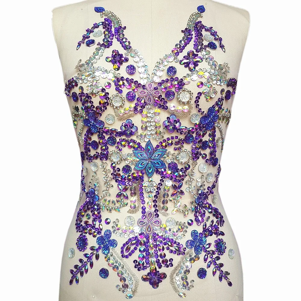 Аппликация для свадебного платья ручной работы 36 х50 см|patch sewing|designer patchespatch design |