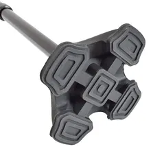 Поддерживающий тростниковый наконечник для пожилых людей, стоящий четырехъядерный подвижный устойчивый тростниковый тростник, поддерживающий трость, базовый наконечник, самостоящий