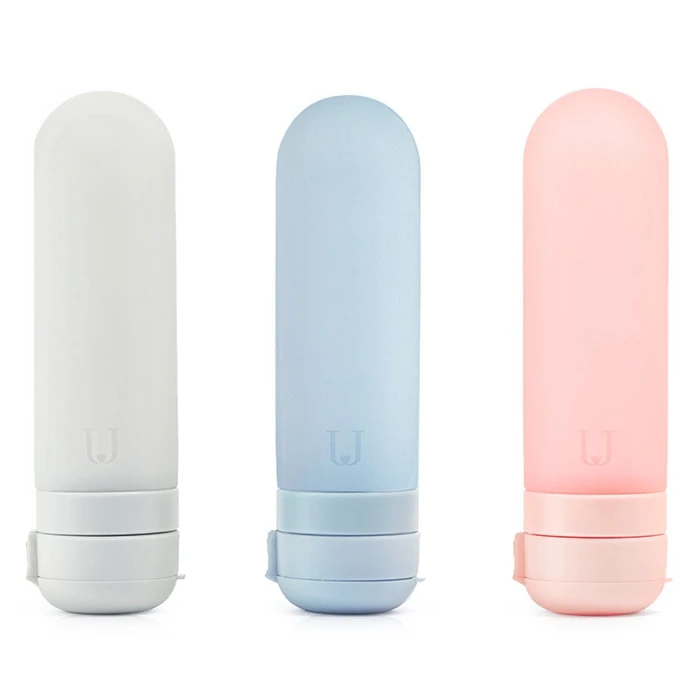 

50ml Travel Portable Silicone Bottle Shampoo Container from Xiaomi Youpin 3pcs / Set