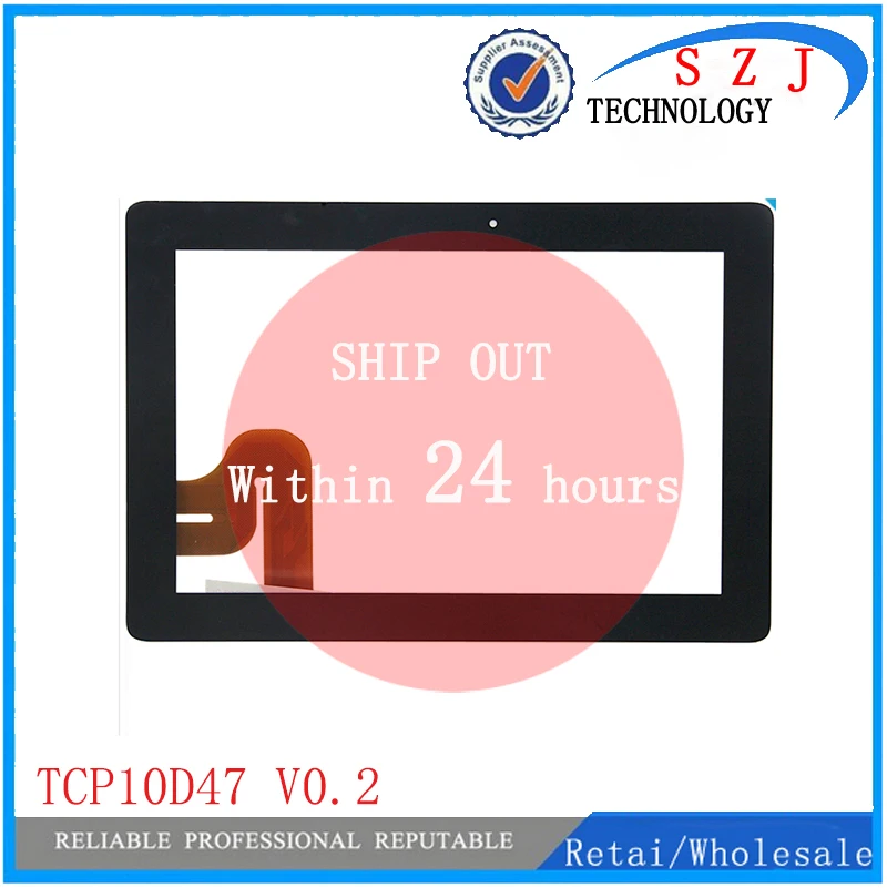 Новинка 10,1 дюйма для сенсорного экрана панель дигитайзер замена стекла Asus TF700 TF700T TCP10D47 V0.2 Бесплатная доставка