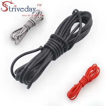 

1m 3ft 7AWG soft Silicone Wire RC Cable 7AWG 2400/0.08TS Outer Diameter 7.2mm 12.08mm Square Model Airplane Wire Electrical Wire