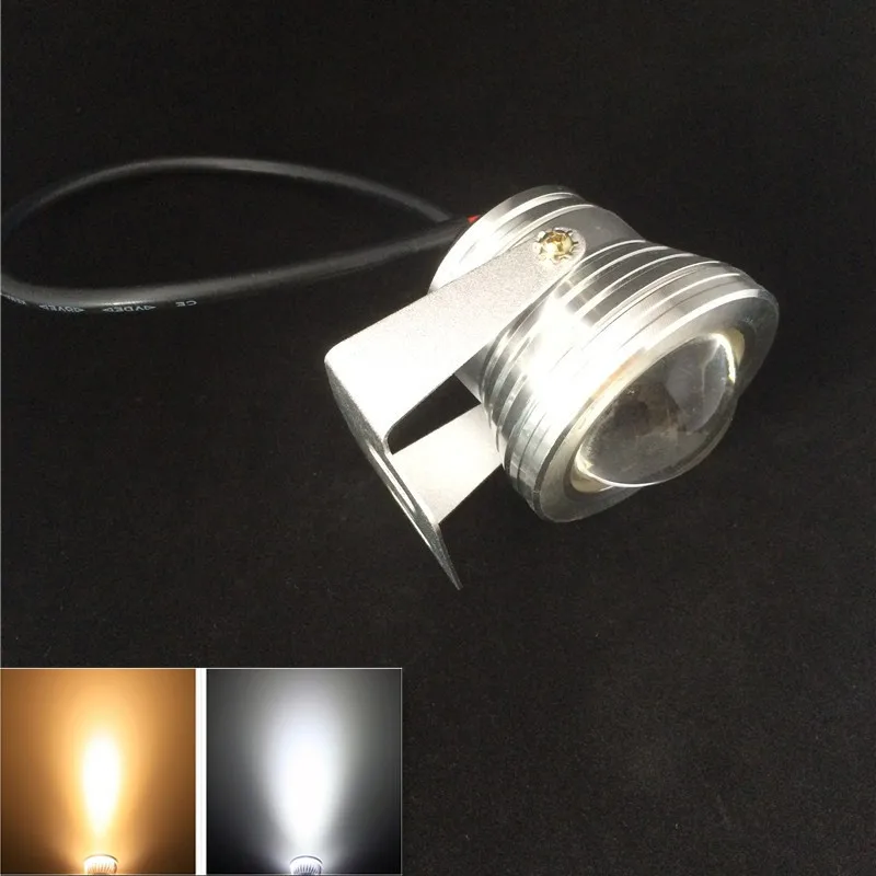 DHL Бесплатная 10 шт. Вт rgb 12В/24 v ip68 Водонепроницаемый для аквариума светодиодная