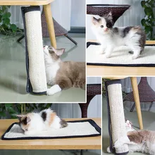 Мебель диван для ног защита Когтеточка для котов коврик для кошек игрушки липучка Когтеточка для котят коврик товар для животных
