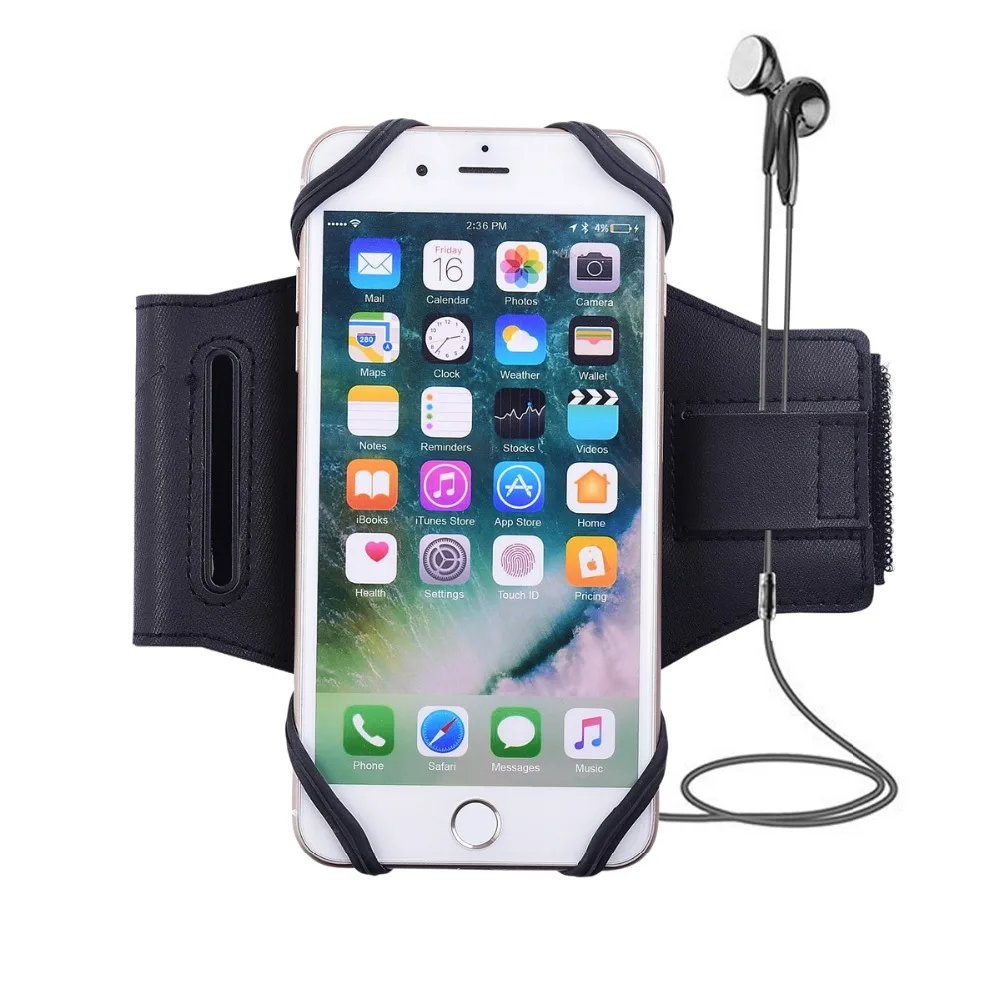 

Universal For 4-6Inch Phone Running Sport Arm Band Case Cover Holder For iPhone X 5 6 7 8 Plus for Samsung Galaxy S9 S8 S7 etc.