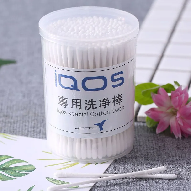 

200 Pieces/Box Cleaning Stick for IQOS 2.4 Plus Electronic Cigarette Cotton Sticks For IQOS Clean Tool Accessories