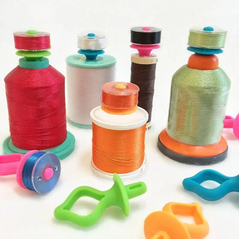 

Silicone Bobbin Clips Tool Thread Roller Fixed Wrapped Clamp Sewing Machine Bobbin Thread Tool Accessories