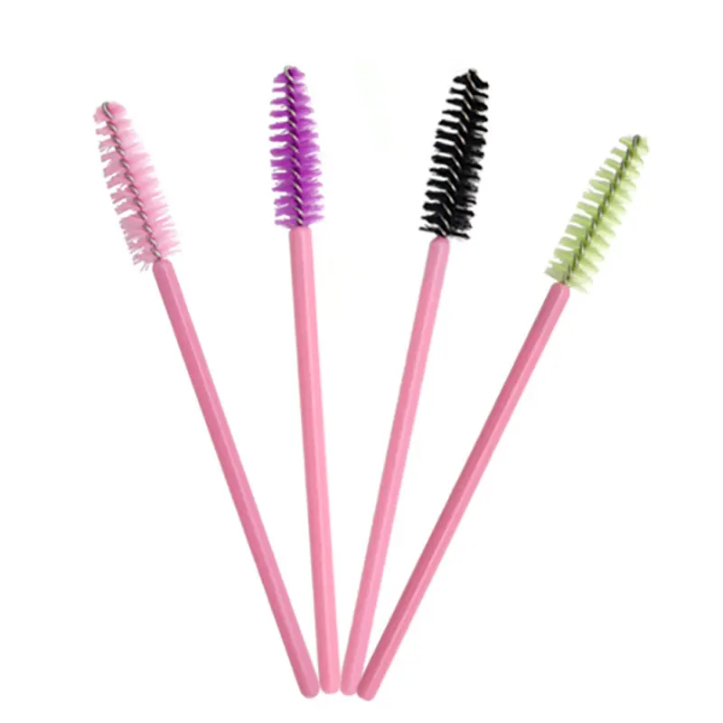 50/100Pcs Eyelash Brushes Makeup Brushes Disposable Mascara Wands Applicator Spoolers Eye Lashes Cosmetic Brush Makeup Tools