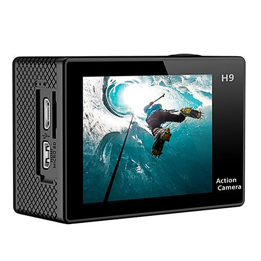 Gosear Wifi 4K Ultra HD 2 дюймовый экран 30 м водонепроницаемый экшн видео 170 градусов