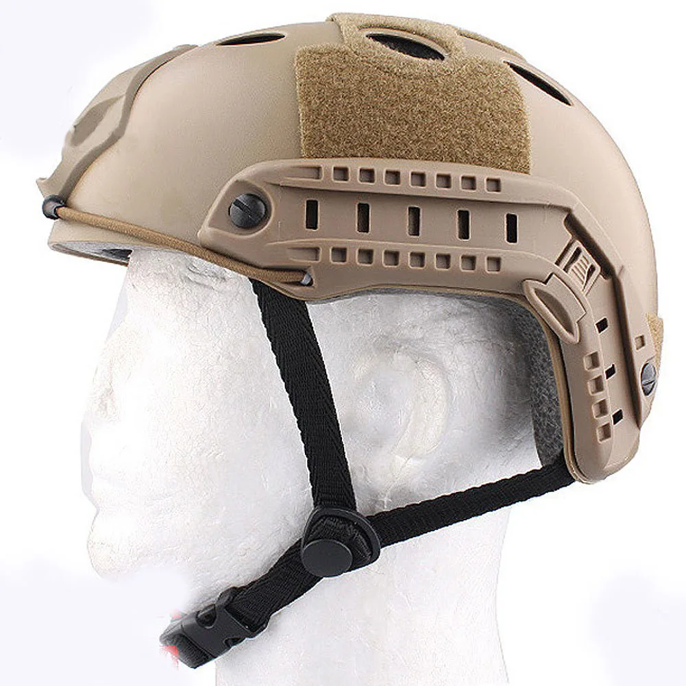 

TOYL Army Military Style SWAT Combat PJ Type Fast Helmet for CQB Shooting Airsoft Paintball