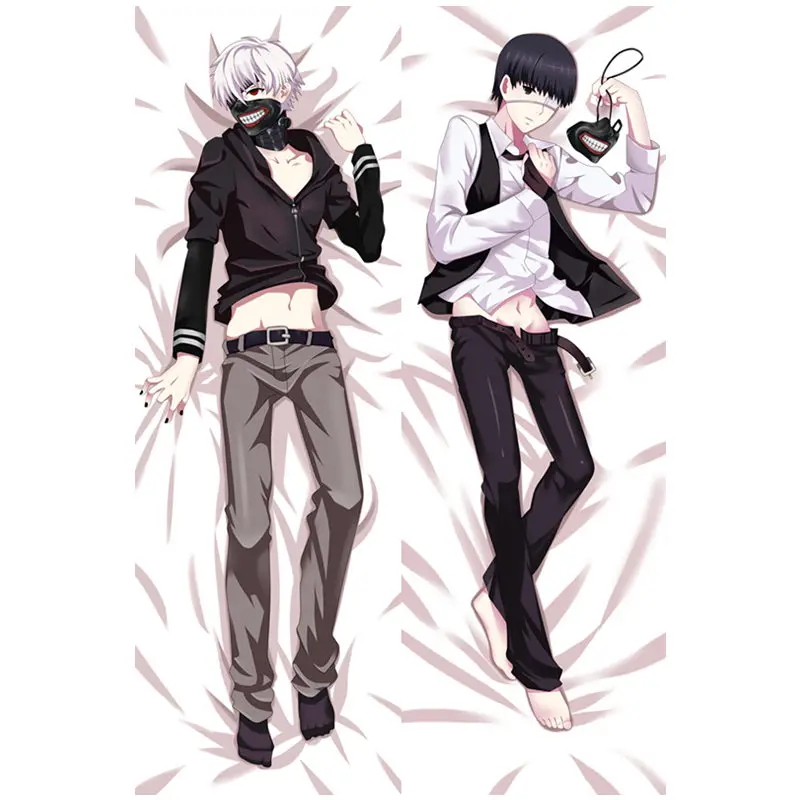 Аниме «Tokyo Ghoul» наволочки для косплея канеки кэна, маска Touka/Dakimakura Чехол сексуальная девушка 3D двухсторонняя постельные принадлежности обниматься тела Чехол - Цвет: Polyester