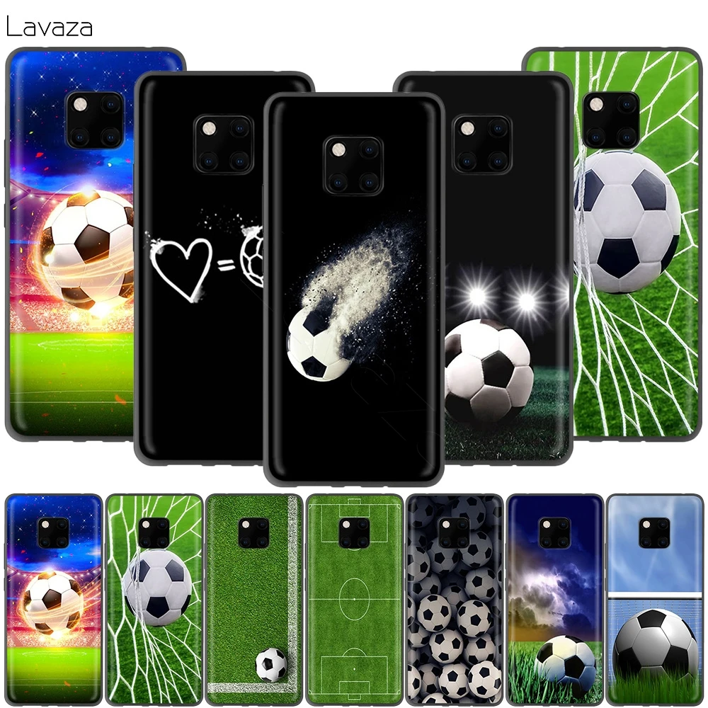

Lavaza Football Soccer Ball Case for Huawei Honor 10 9 8 8x 8c 7x 7c 7a Note Nova 3 3i Lite Y9 Y7 Y6