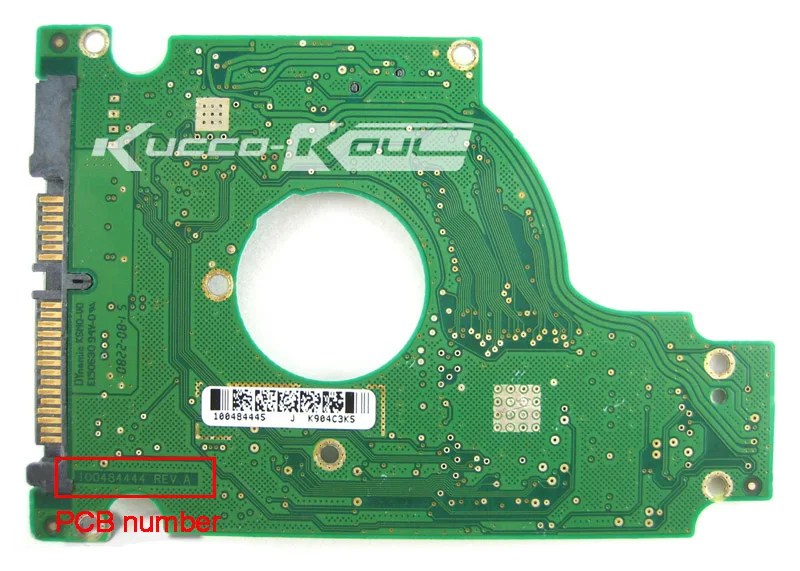 Жесткие детали привода PCB Логическая плата печатная плата 100484444 для Seagate 2,5 SATA hdd восстановление данных ремонт жесткого диска