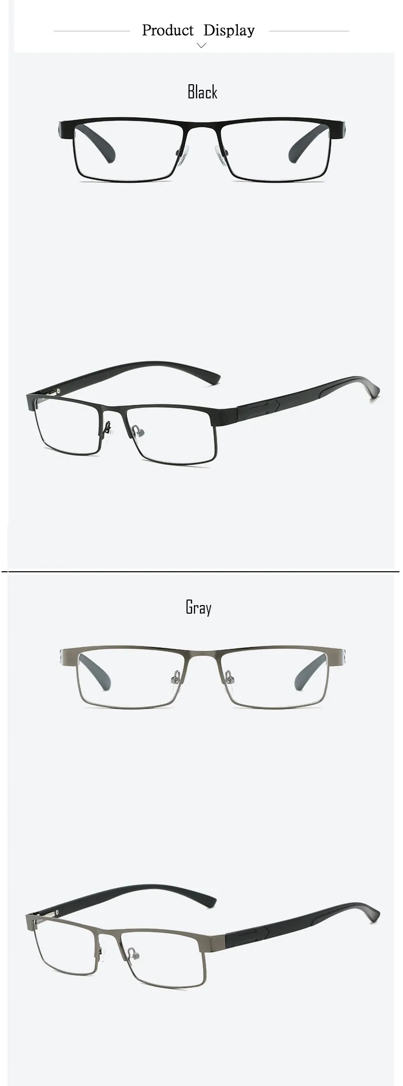 VBNM тренд очки для чтения для пожилых дам очки старая мода Металлическая оправа для очков очки