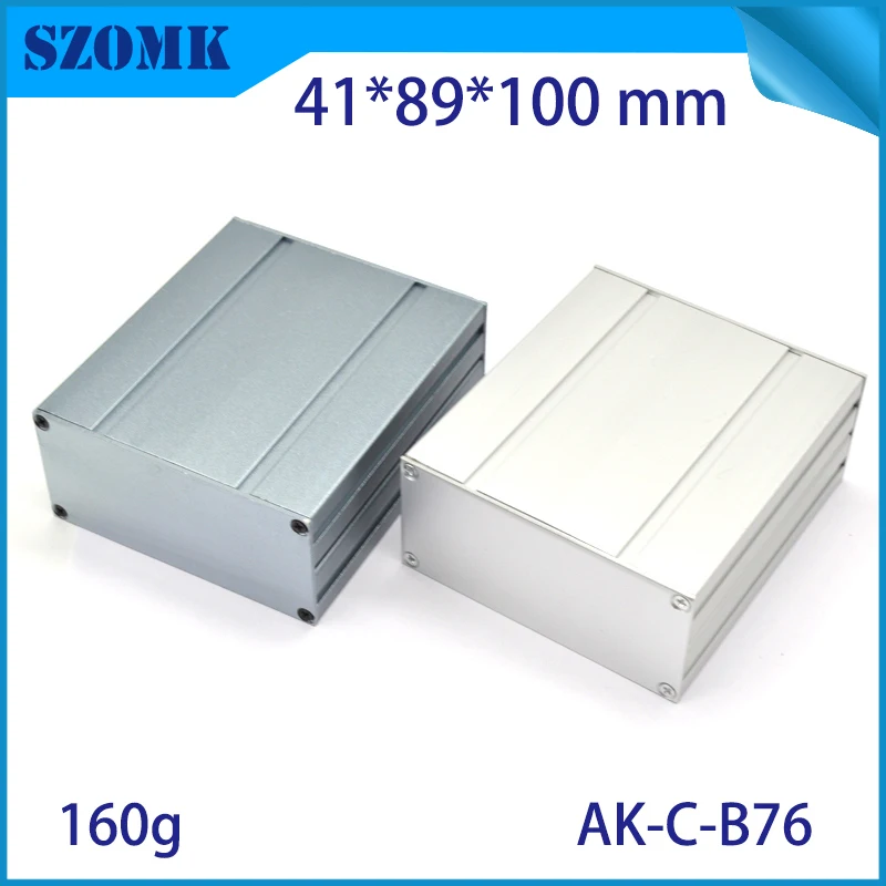 aluminum box for electronic project extruded aluminum electrical cabinet szomk aluminum housing for pcb design GPS control enclosure (1)