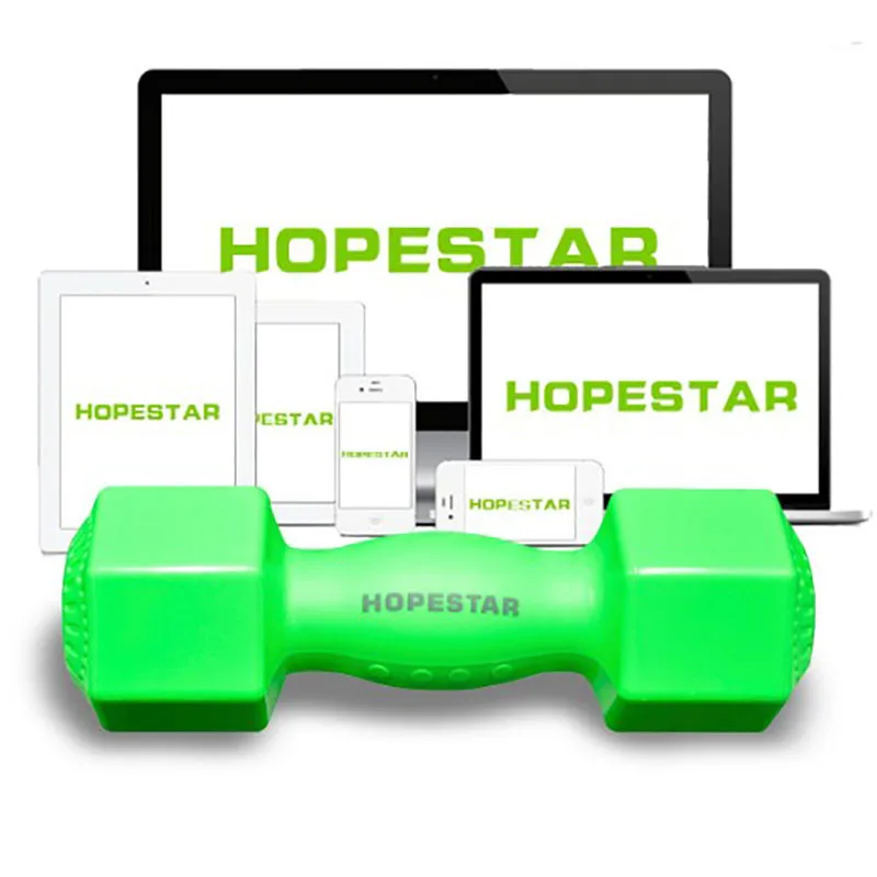 

Smart Bluetooth speakers Portable innovative dumbbell gifts design bass 3D stereo effect phone HD call TF card FM voice prompt