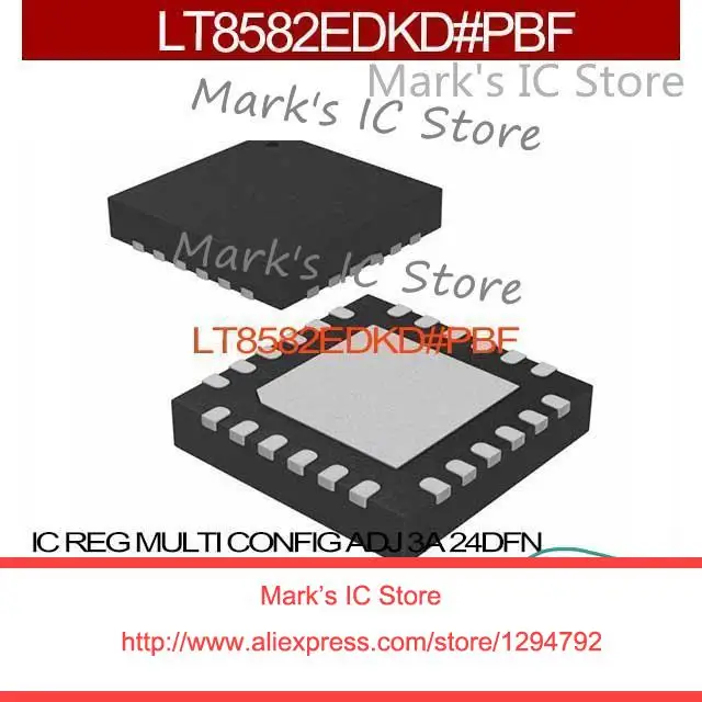 LT8582EDKDPBF IC REG MULTI CONFIG ADJ 3A 24DFN LT8582EDKD 8582 LT8582