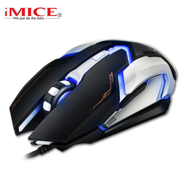  iMice Professional Wired Gaming Mouse 4800DPI USB Optical Mice 6 Buttons E-Sport Computer Mouse Gam
