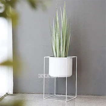

TOY88-0715 Creative Nordic Hmoe Floor Flower Stand Balcony Living Room Garden Decoration Indoor Planter Pot Rack Flower Stand