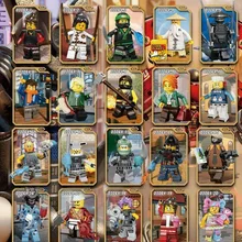 100 шт. фигурка гармадон Акула Большой белый пуховик фонарь Рыба свинец Краб Джерри хамер строительные блоки игрушки