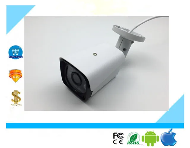 1080P 25fps XM530+ sony IMX307 IP Металлическая Цилиндрическая камера видеонаблюдения IP66 Водонепроницаемая H.265 Низкая освещенность ночного видения IRC Onvif CMS XMeye P2P