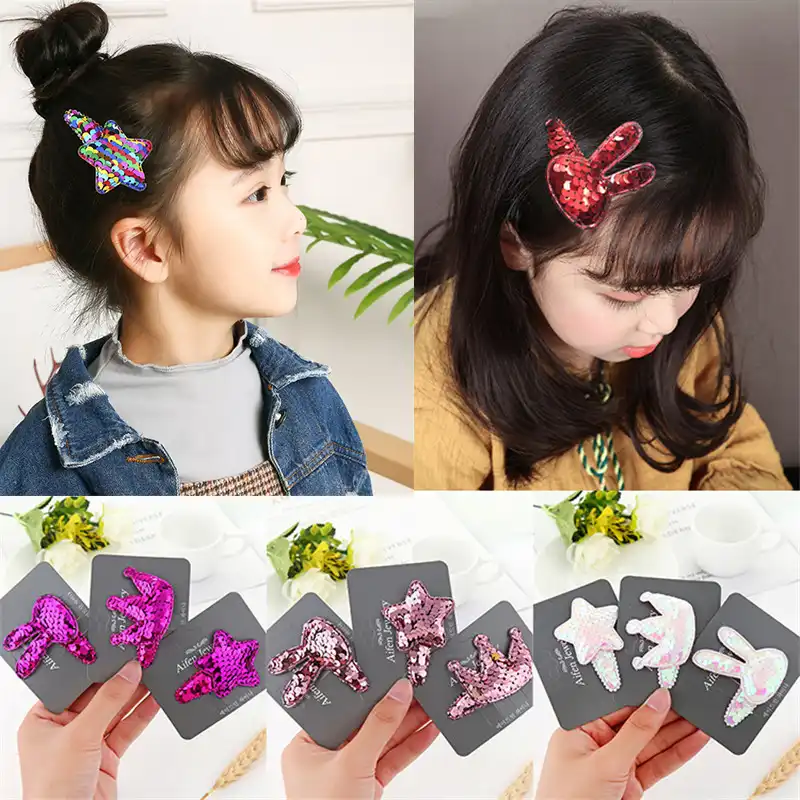 Hair Clip Star Snappy Clip 2pcs