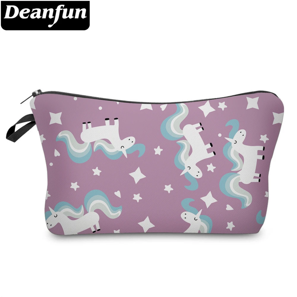 

Deanfun 3D Printed Cosmetic Bags Unicorn Party Necessaries for Women Organizer Makeup 51307