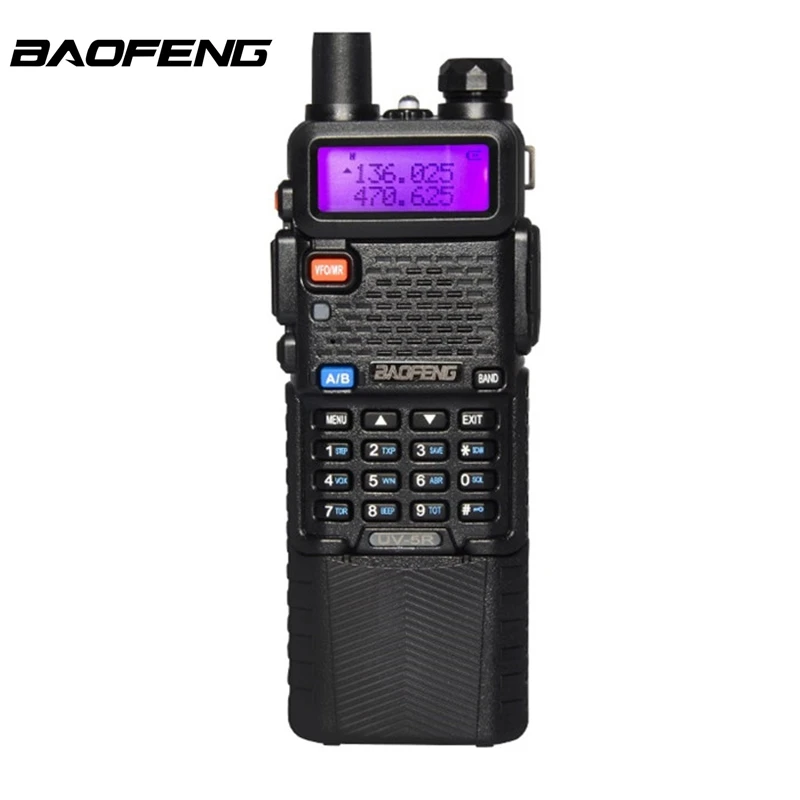 

Upgrade BaoFeng UV-5R Walkie Talkie VH/UHF Dual Band Two Way Radio Transceiver 3800mah Battery 128 Channels LED Flashlight