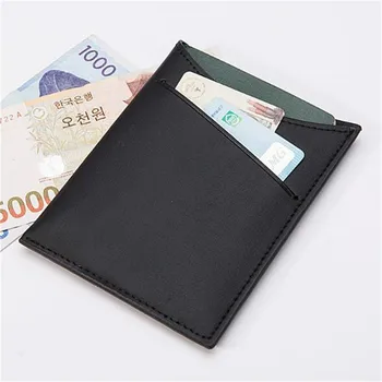 

2020 New Passport Cover Solid Passports Holder Handmade Credit Card Holders Case Travel Passport Wallet