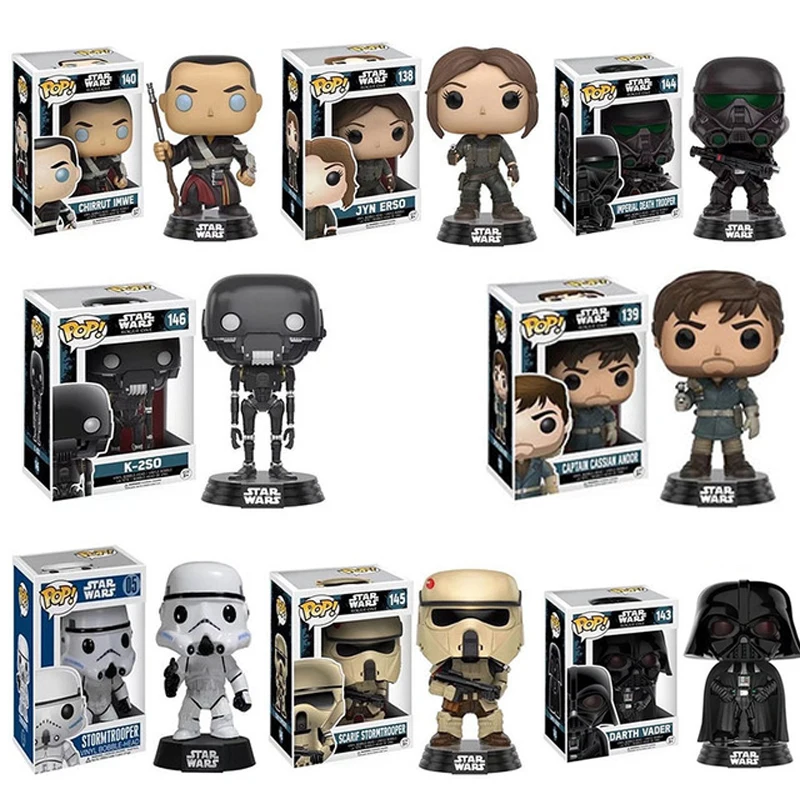 

Funko pop Star Wars PVC Action Figure Collectible Model Toy Doll Gift