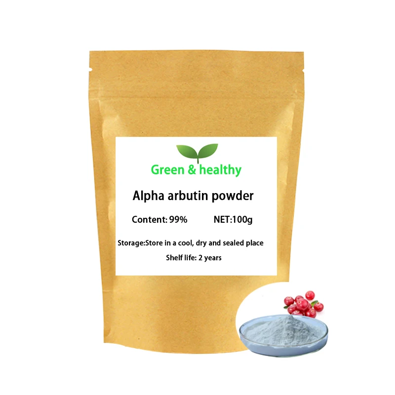 

99% pure cosmetic grade skin whitening Alpha Arbutin Powder/alpha boost /alpha skin care/ slowing down aging spot skin Lightener