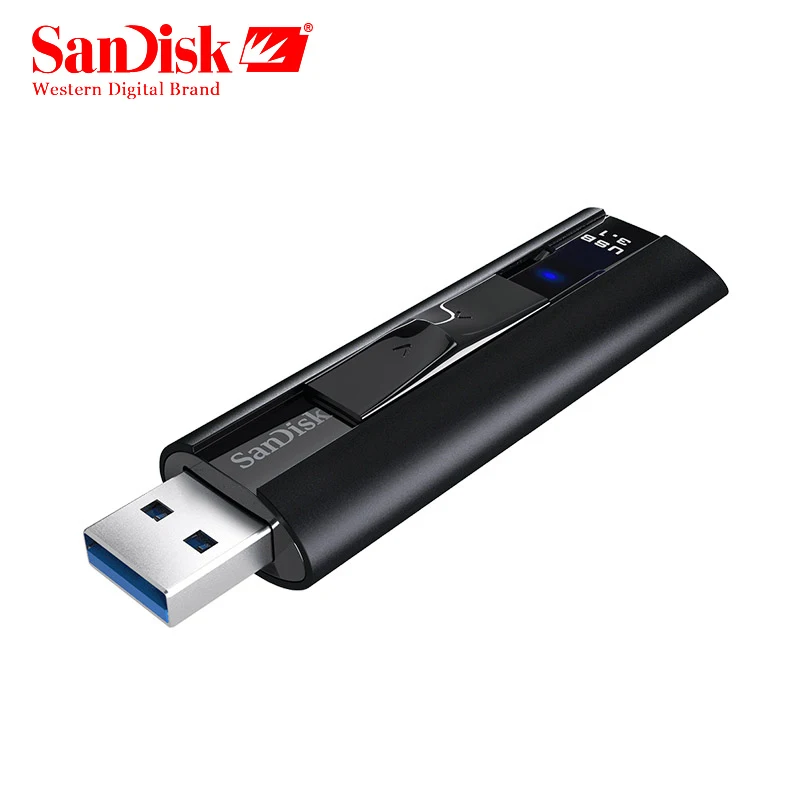 Двойной Флеш-накопитель SanDisk SDCZ880 Extreme PRO USB флэш-накопитель 128 ГБ 256 ГБ Флэшка высокоскоростная 420 МБ/с. USB 3,1 флэш-накопитель USB флэш-накопитель