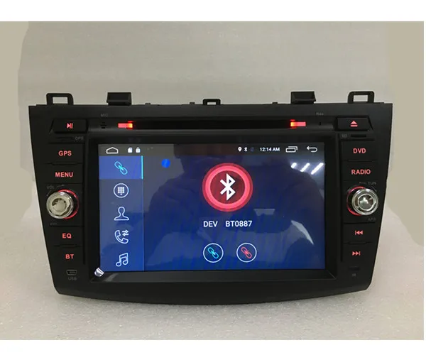 Flash Deal car radio dvd Navigation  Android 6.0 for mazda 3  HD1024*600  8 inch  DVD player 2009-2012  with wifi  Screen odb2 4G bluetooth 19