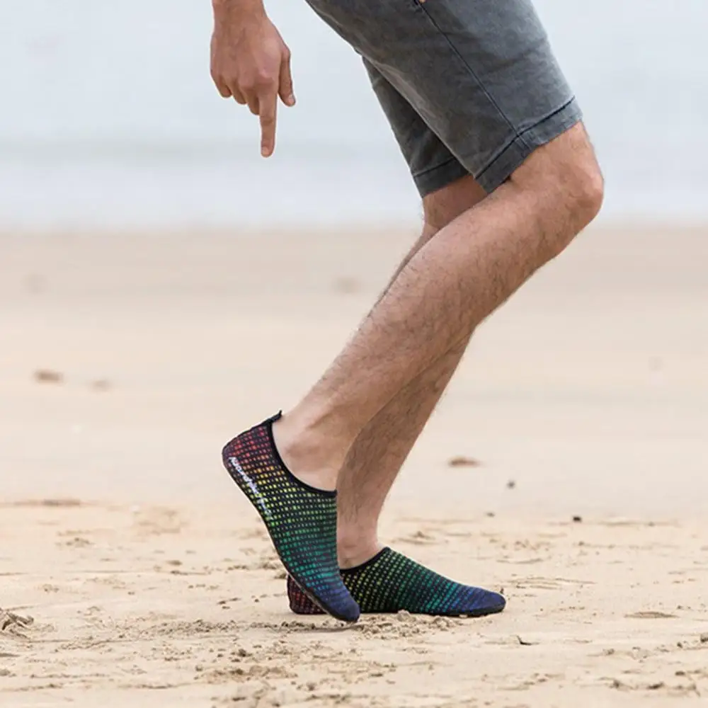 NH18S001-X الشاطئ الجوارب أحذية الغوص الخوض المنبع السباحة التجفيف السريع المضادة للانزلاق المضادة للقطع الجلد