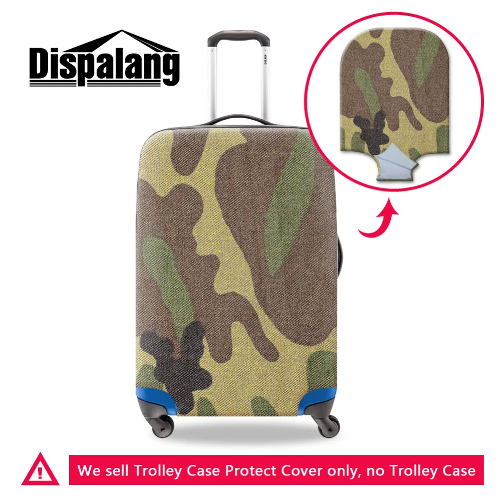 Cool Camo Mens Travel Accessories Elastic Waterproof Camouflage Printed