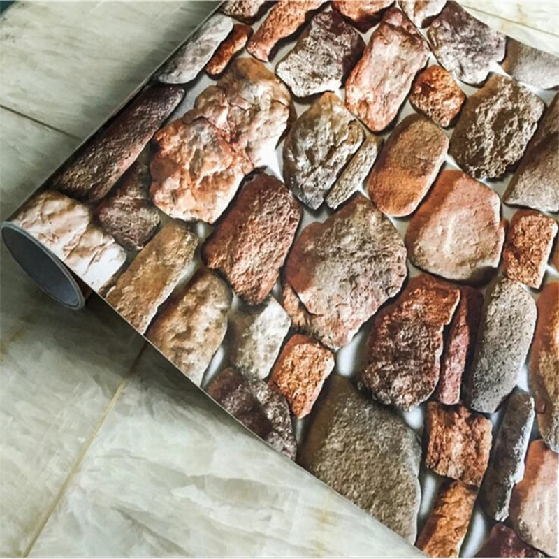 beibehang Marble kitchen balcony self adhesive wallpaper waterproof oil