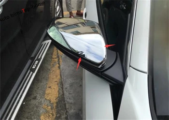 

Yimaautotrims Exterior Refit Kit Fit For Honda Civic 2016 2017 2018 2019 2020 ABS Chrome Side Mirrors Rearview Cover Trim