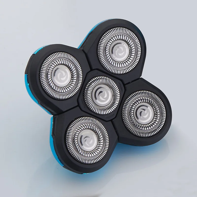 Новые пять сменные лезвия для коньков моющиеся чередующиеся плавающие головки для 5D электробритв супер тонкий сплав внешняя бритва 35D