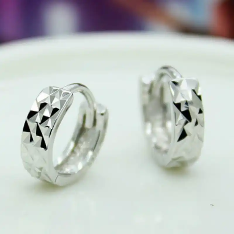 925 пробы серебряные серьги оптовая продажа темперамент простой уха клип Женская мода универсальные Tremella украшения HF051