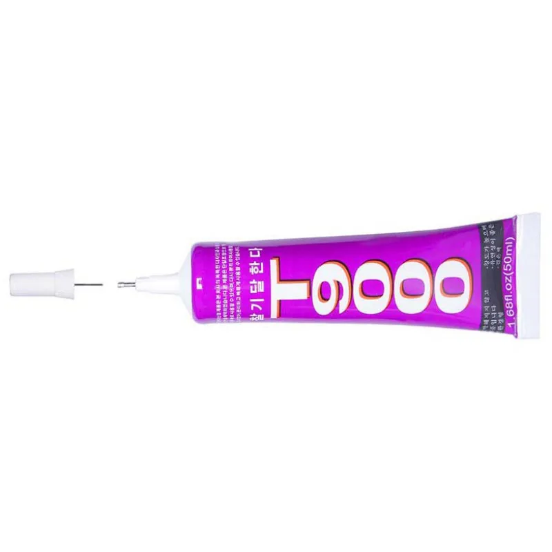 50ml T9000 Transparent Liquid Glue More Powerful New Epoxy Resin Adhesive Sealant Handset Touch Scr