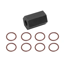 6.0L For 03-10 Ford Power Stroke High-Pressure Oil Rail Ball Tube Seal Kit +Tool