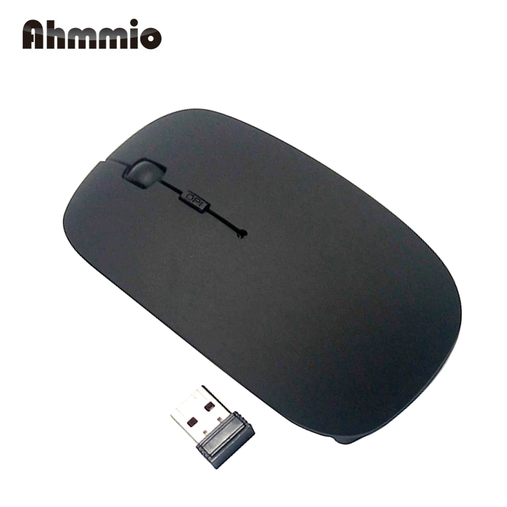 Rechargeable Wireless Mouse T5 Slient Button Ultra thin Mute Optical Slim mice with Charging Cable for Computer Laptop | Компьютеры и