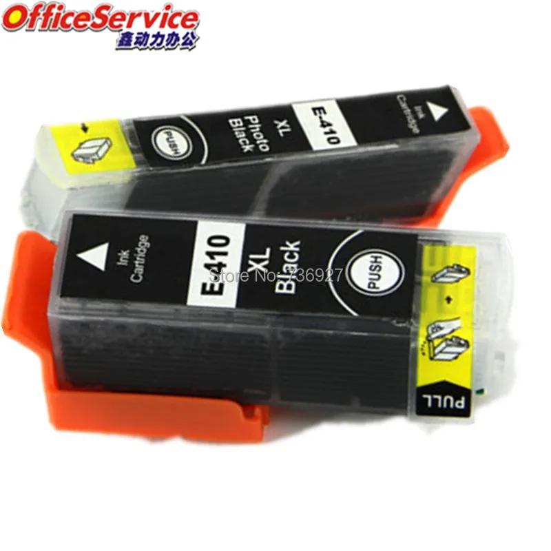 T410 T410XL Bk and PBK Compatible ink Cartridge for Epson Expression